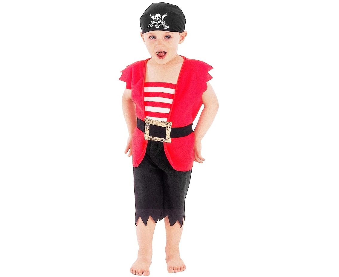 Role play-set for child Pirate (pants, shirt, belt, bandanna), size 92/104 cm
